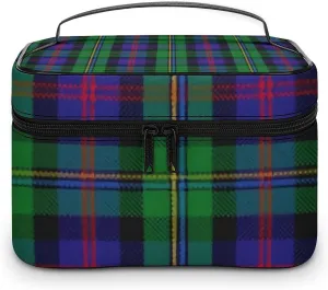 Scottish Clan Rose Hunting Tartan Plaid Large Capacity Soft And High-value Practical Makeup And Wash Bag