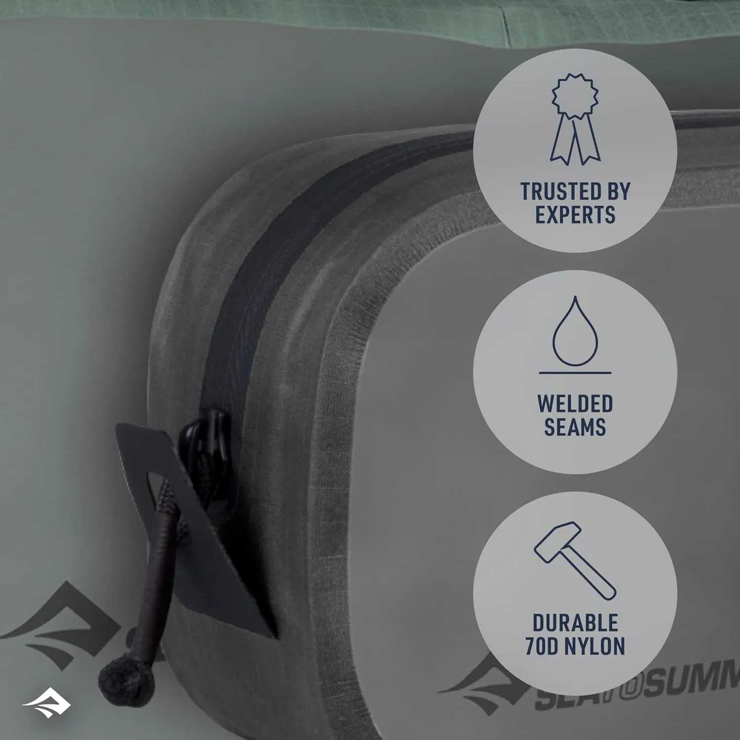 Sea to Summit Hydraulic Packing Cube, Dust and Water-Resistant Travel Organizer