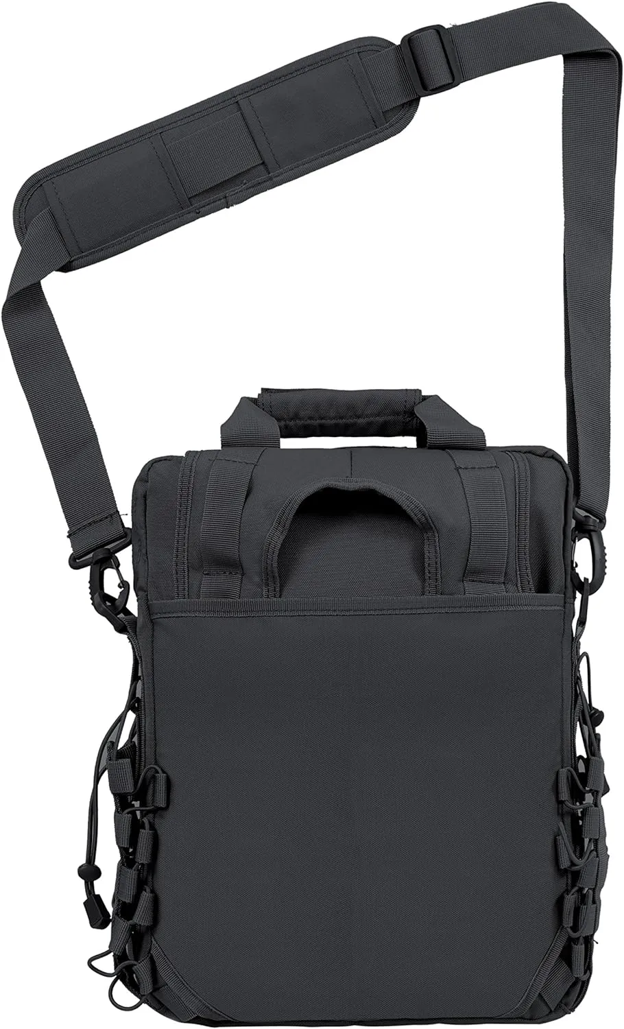 Seibertron Waterproof Molle Tactical 14"(inch) Laptop Sling BAG Backpack Black