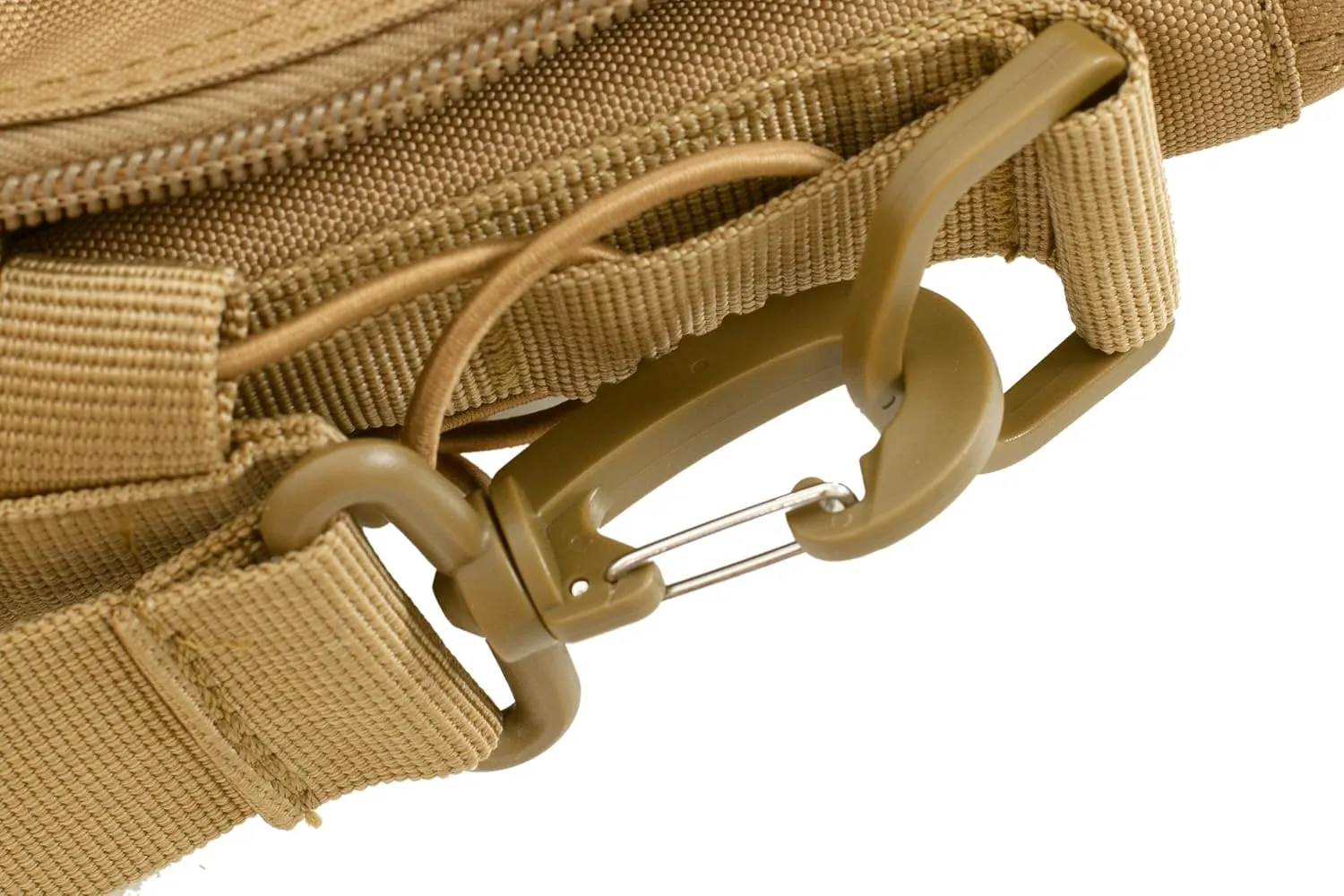 Seibertron Waterproof Molle Tactical 14"(inch) Laptop Sling BAG Backpack khaki