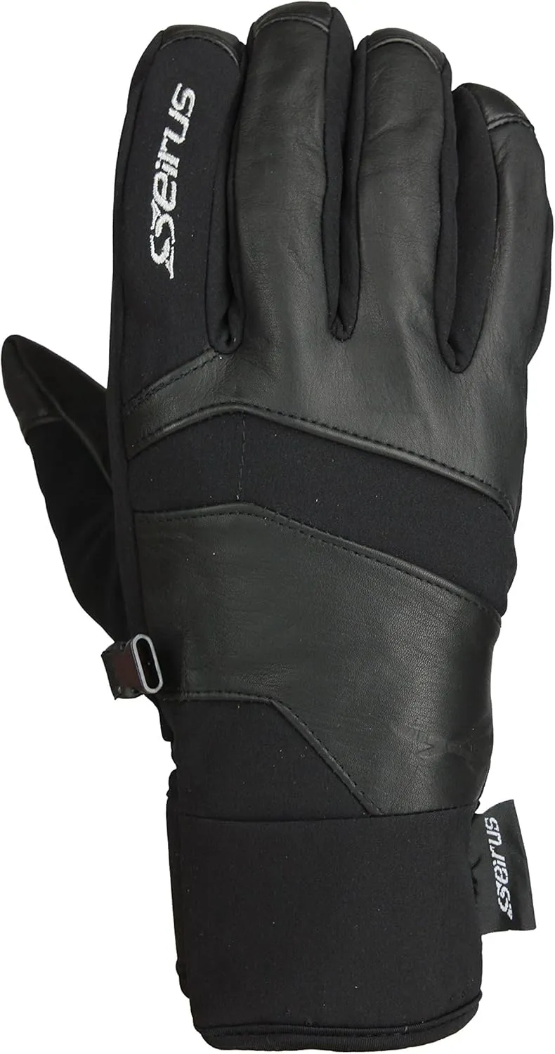 Seirus Innovation 1429 Womens Ladies Xtreme All Weather Edge Form Fit Waterproof Leather Gloves