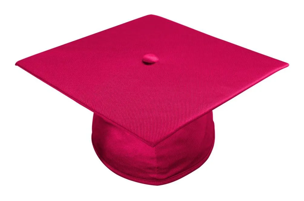 Shiny Red Junior High/Middle School Cap