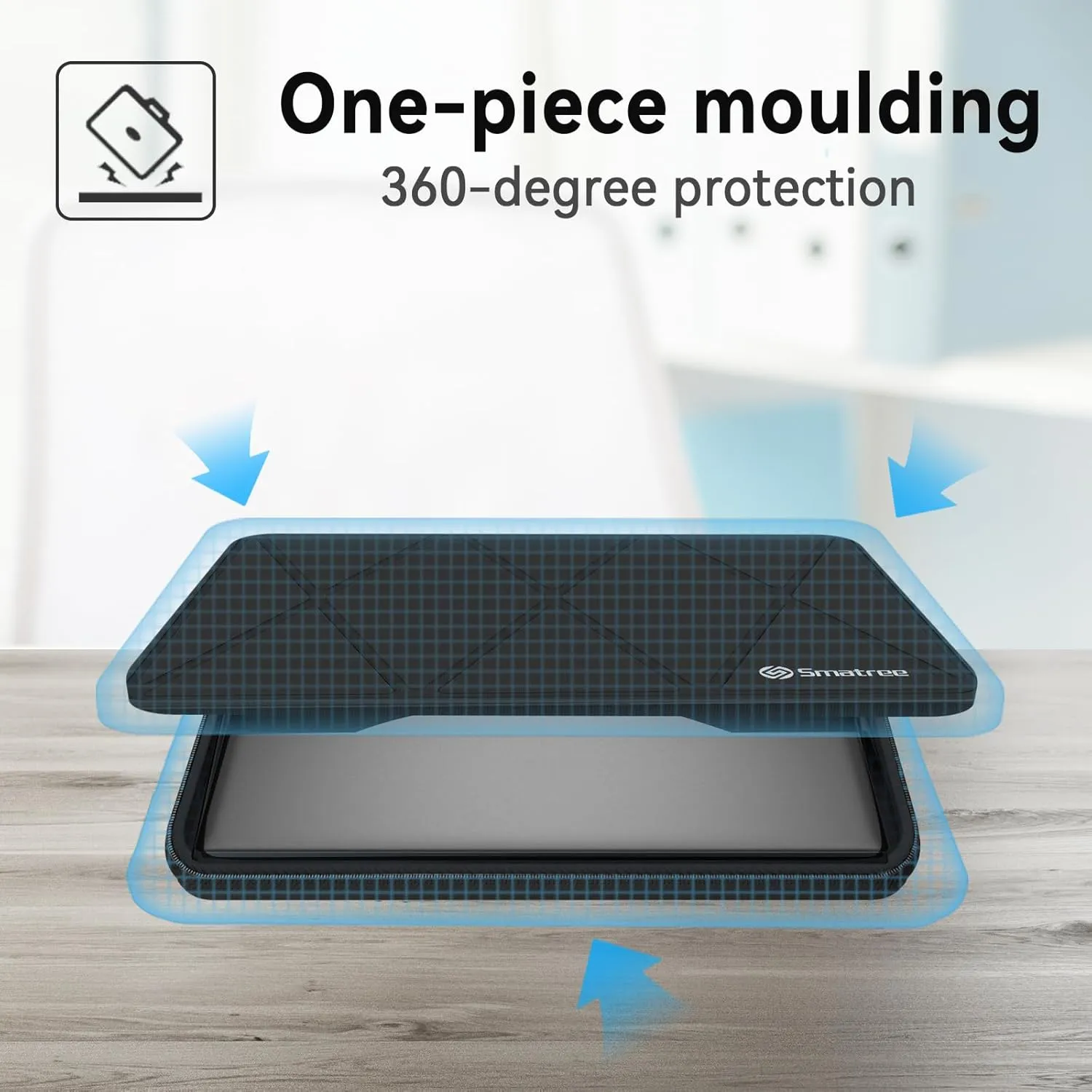 Smatree Hard EVA Protective Sleeve Case Compatible for 15 inch Lenovo ThinkPad E15 Gen 4 Laptop Notebook Bag (X8281)
