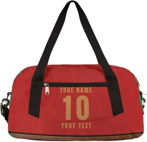 Soccer Kids Duffel Bag for Girls Boys Teens, World Cup Soccer Overnight Small Duffel Bag Carry On Weekend Sports Gym Travel Bag for Campus Activities