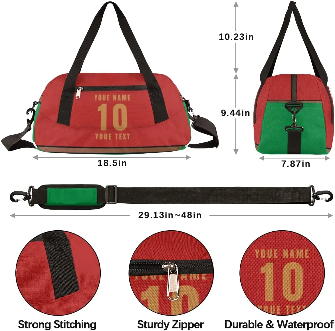Soccer Kids Duffel Bag for Girls Boys Teens, World Cup Soccer Overnight Small Duffel Bag Carry On Weekend Sports Gym Travel Bag for Campus Activities