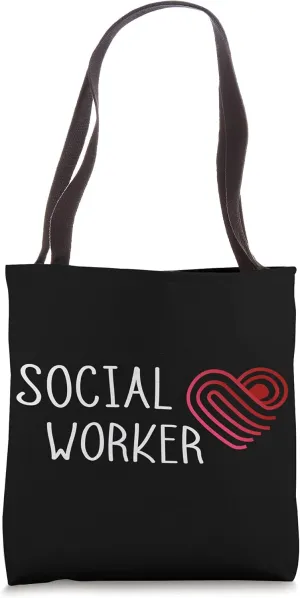 Social Worker Servant Caseworker School Social Worker Tote Bag