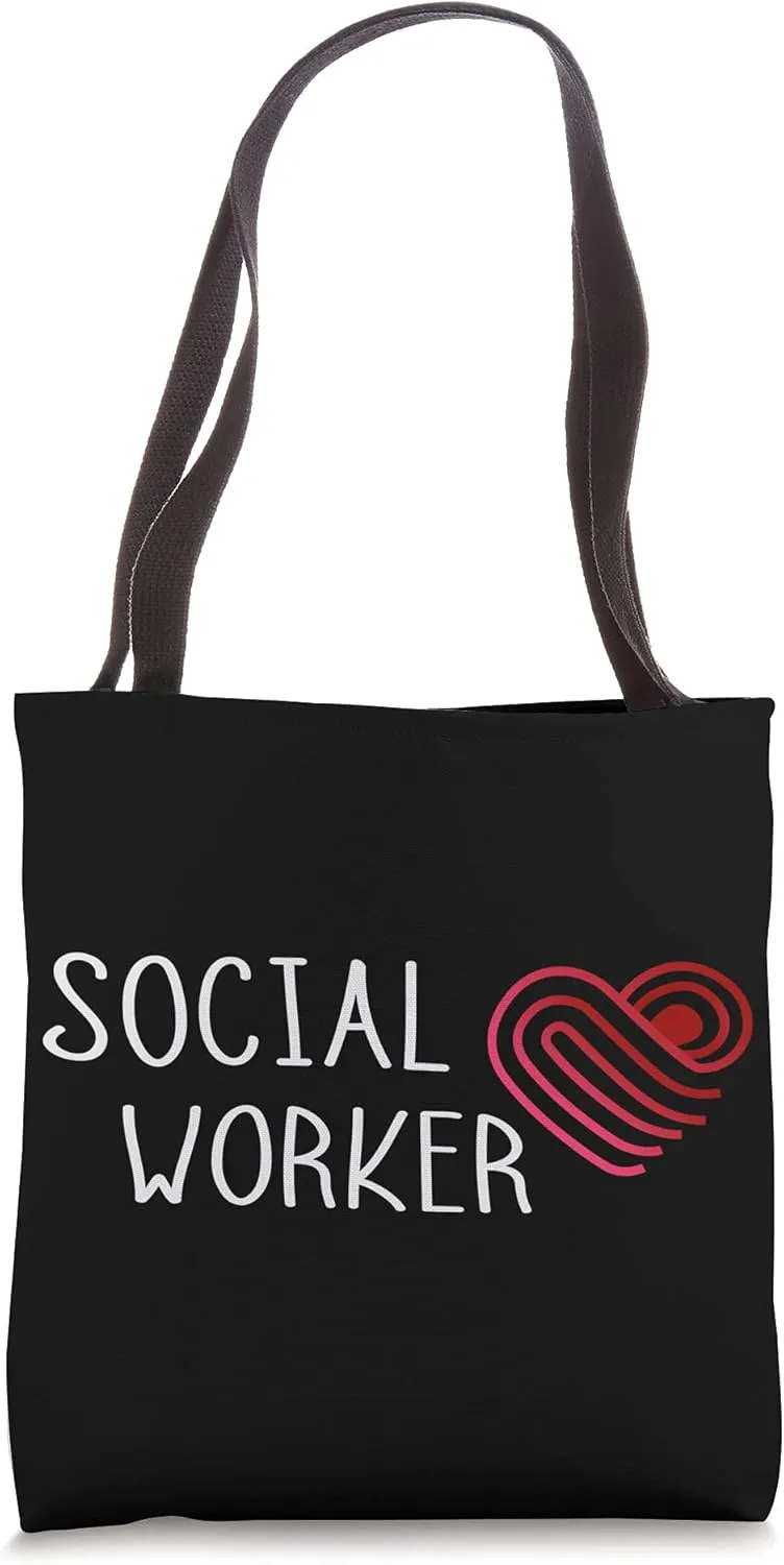 Social Worker Servant Caseworker School Social Worker Tote Bag