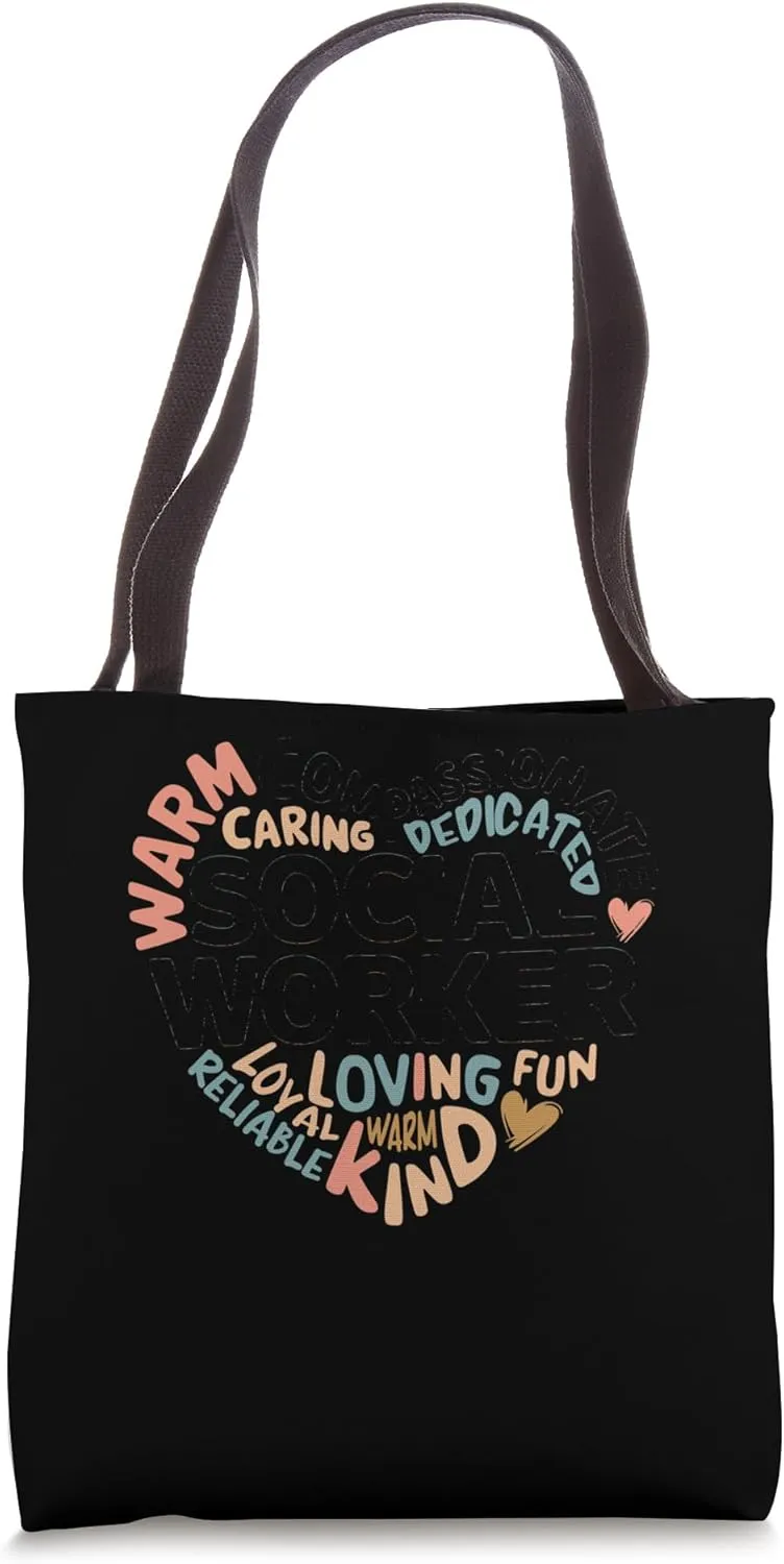 Social Worker Social Work Caseworker Public Servant Themed Tote Bag