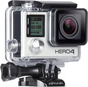 SOONSUN Standard Protective Waterproof Dive Housing Case for GoPro Hero 3/3 /4 Black Silver Camera - 40 Meters (131 Feet) Underwater Photography