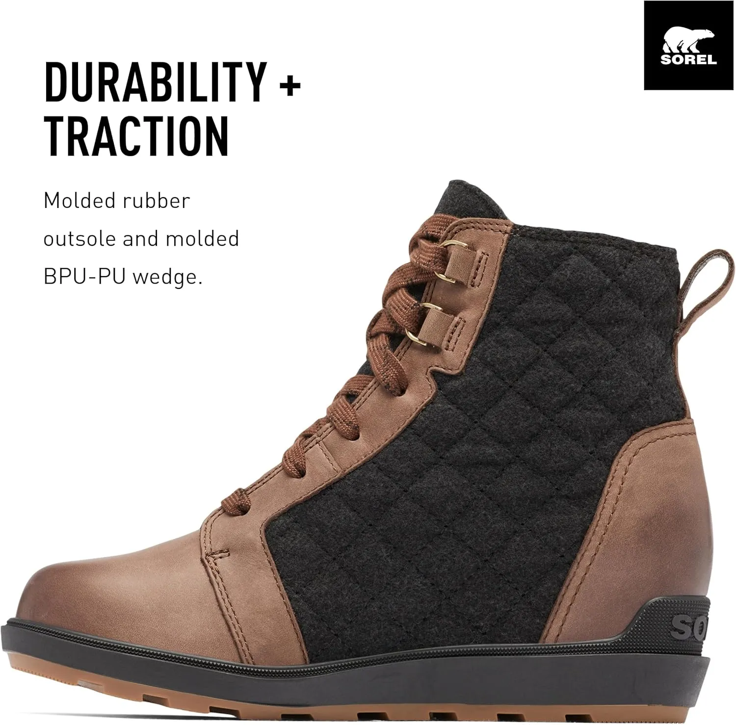 SOREL Women's Evie II NW Lace Boots
