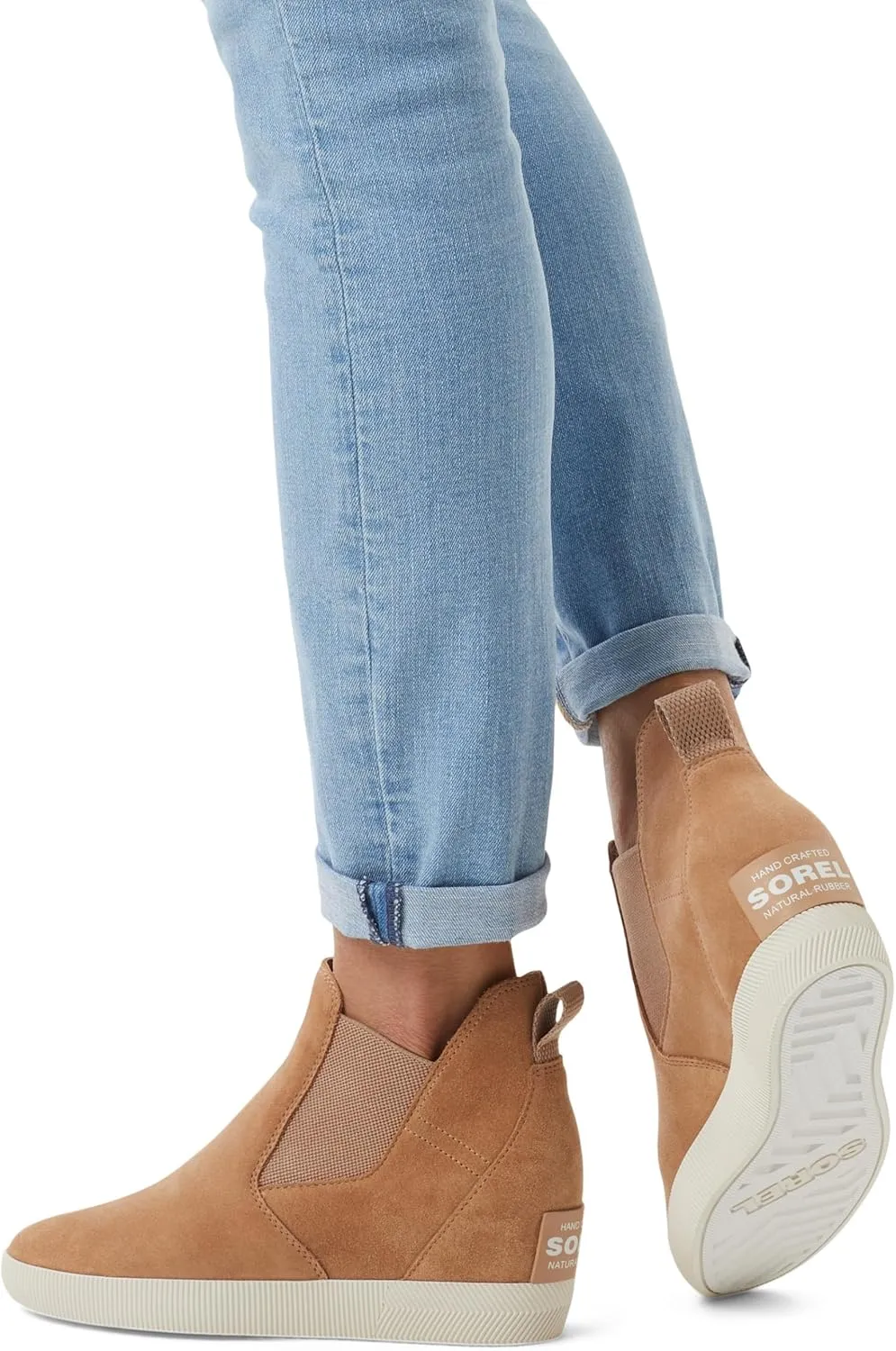 SOREL Women's Out N About Slip-On Wedge Boot