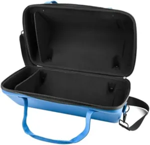 Speaker Carrying Case for Ultimate Ears Hyperboom Speaker Portable Hard Travel Case Protective Speaker Storage Bag for Ultimate Ears Hyperboom Speaker Case Cover, Blue, Modern