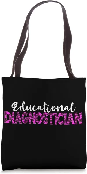Special Education DIAG Rainbow Educational Diagnostician Tote Bag