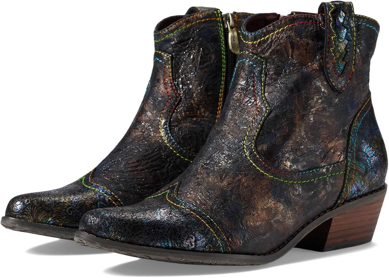 Spring Step L'Artiste Women's Countrypop-Rose Western Boot