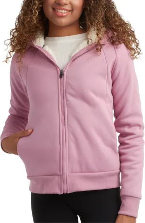 Spyder Women’s Sherpa Lined Hoodie Sweatshirt - Heavyweight Wind-Resistant Fleece Zip Up Sweatshirts for Women (Sizes: S-XL)