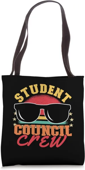 Student Council Crew Elementary Middle High School Committee Tote Bag