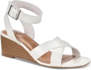 Style & Co. Womens Leeza Faux Leather Open Toe Pumps