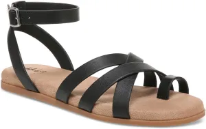 Style & Co. Womens Parnikka Faux Leather Slingback Sandals Black 9 Medium (B,M)