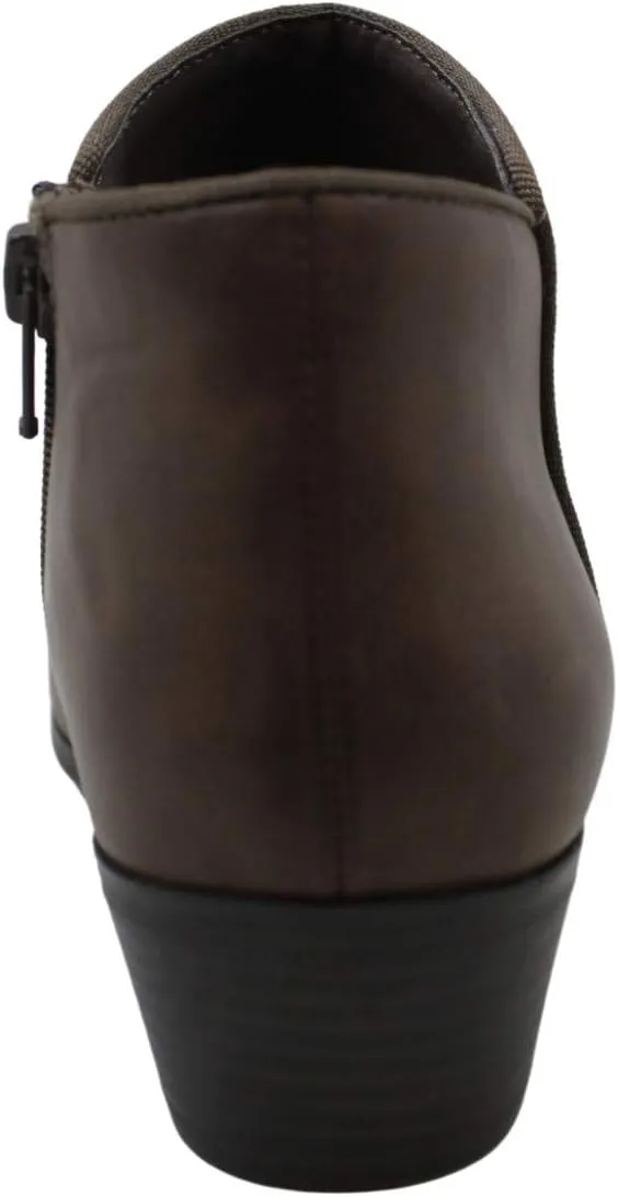 Style & Co. Womens Wileyy Faux Suede Comfort Booties