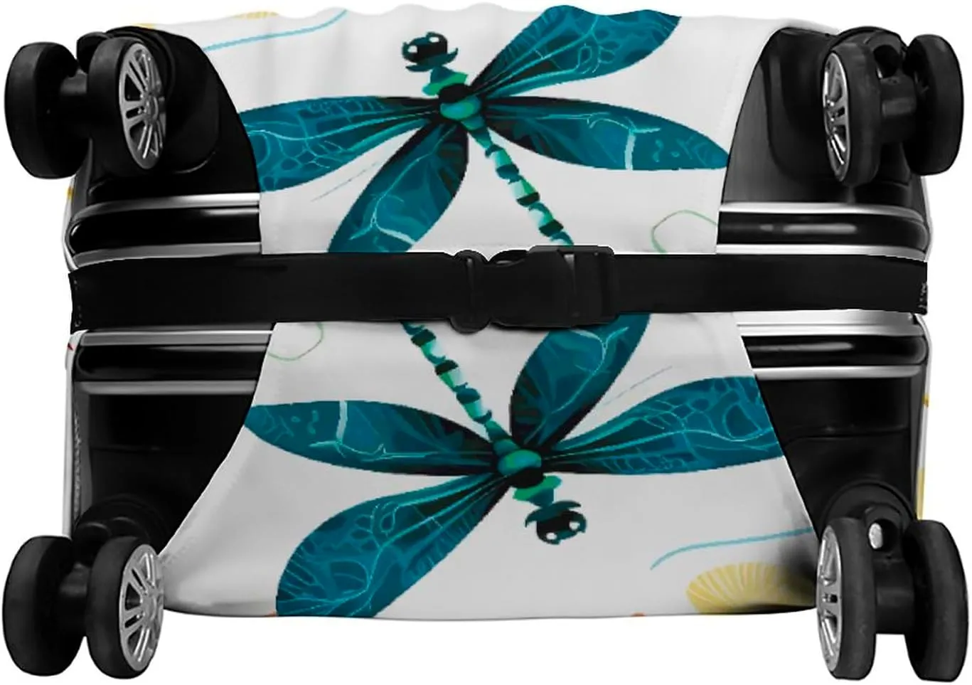 Suitcase Covers for Luggage Colorful Dragonfly Fashion Luggage Cover Washable Protector Waterproof Suitcase Cover Anti-scratch Travel Suitcases Covers Case for 19-32 Inch Luggages XL