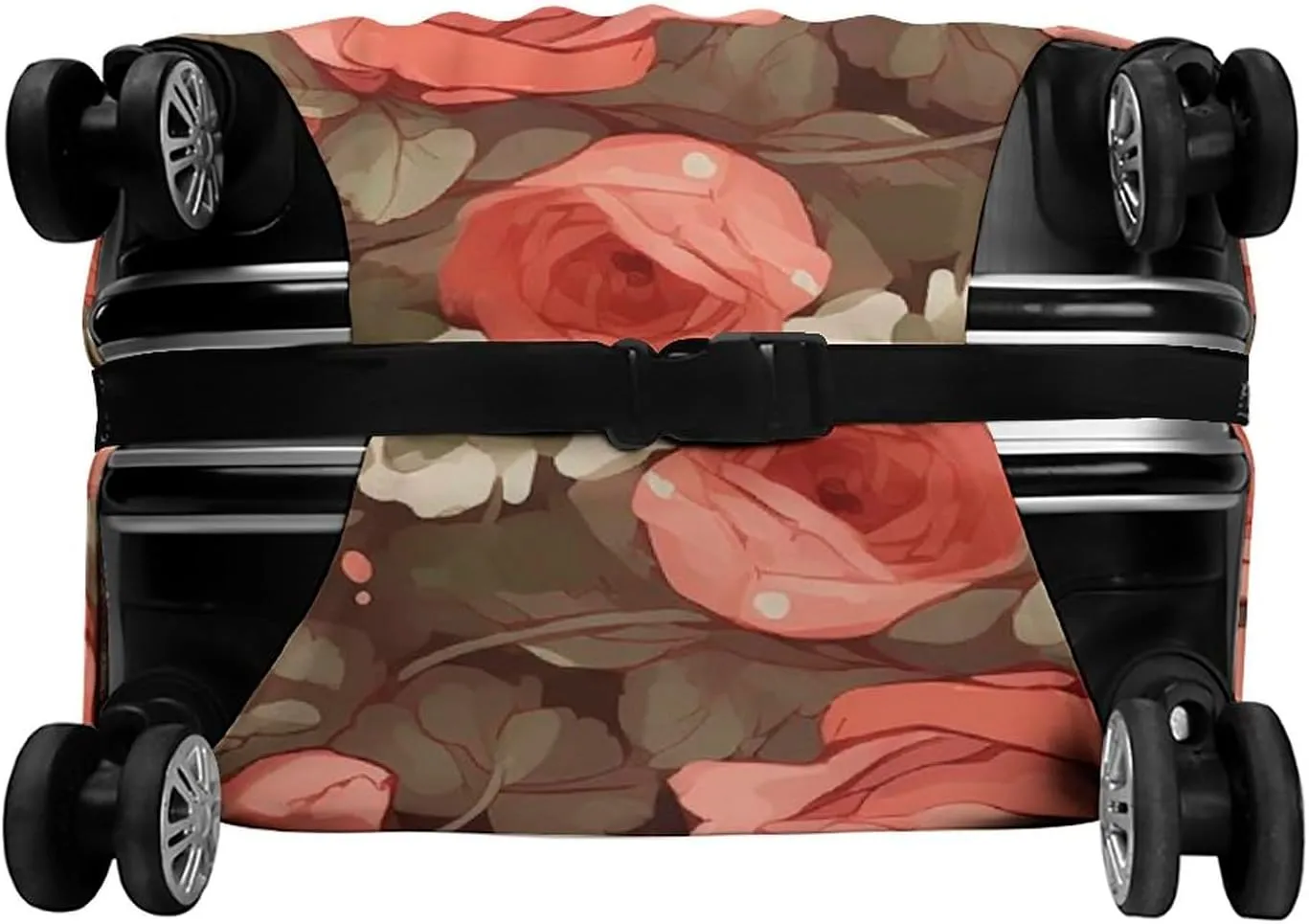 Suitcase Covers for Luggage Opossum And Roses Fashion Luggage Cover Washable Protector Waterproof Suitcase Cover Anti-scratch Travel Suitcases Covers Case for 19-32 Inch Luggages L