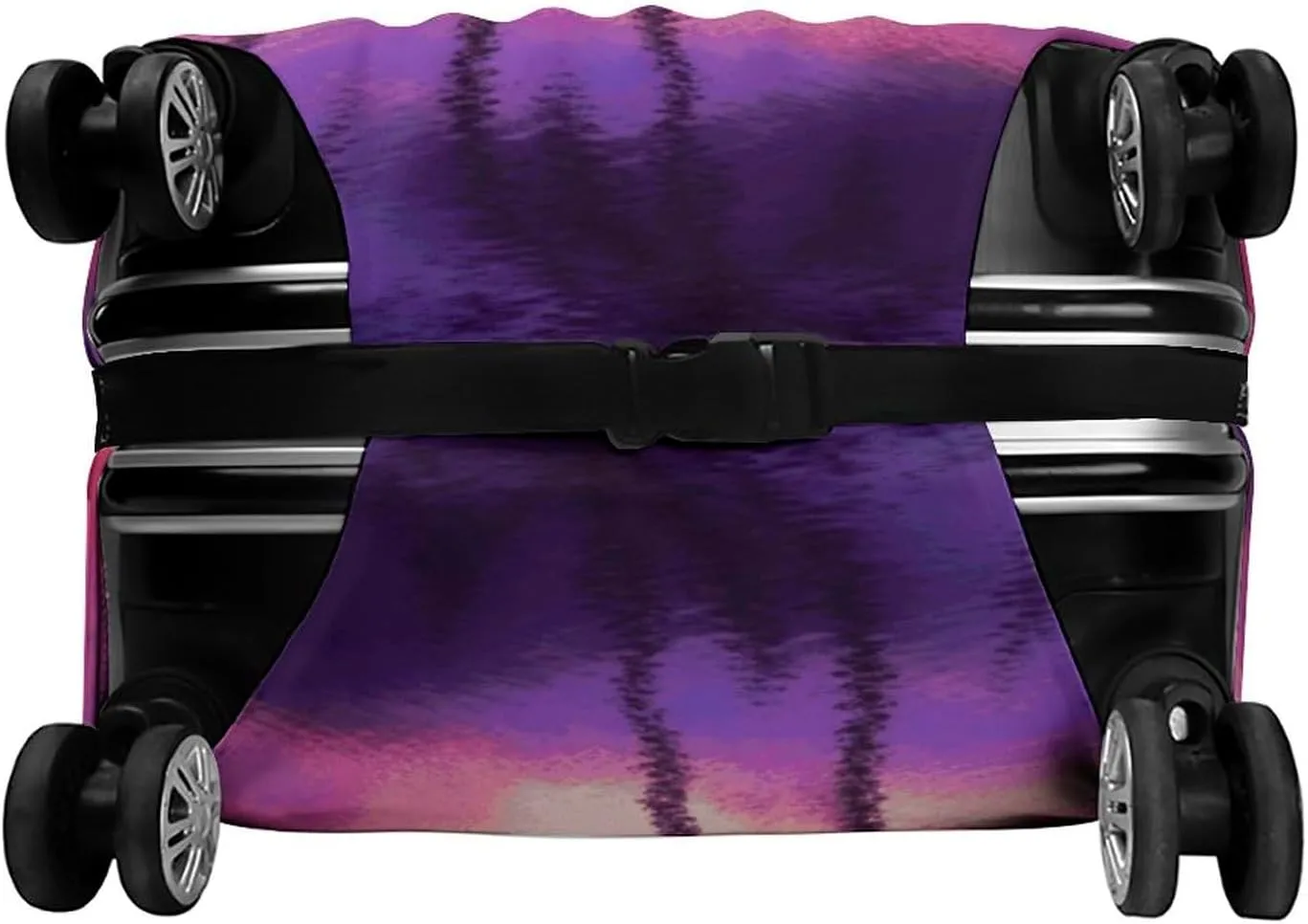 Suitcase Covers for Luggage Palm Tree Purple Sunset Fashion Luggage Cover Washable Protector Waterproof Suitcase Cover Anti-scratch Travel Suitcases Covers Case for 19-32 Inch Luggages S