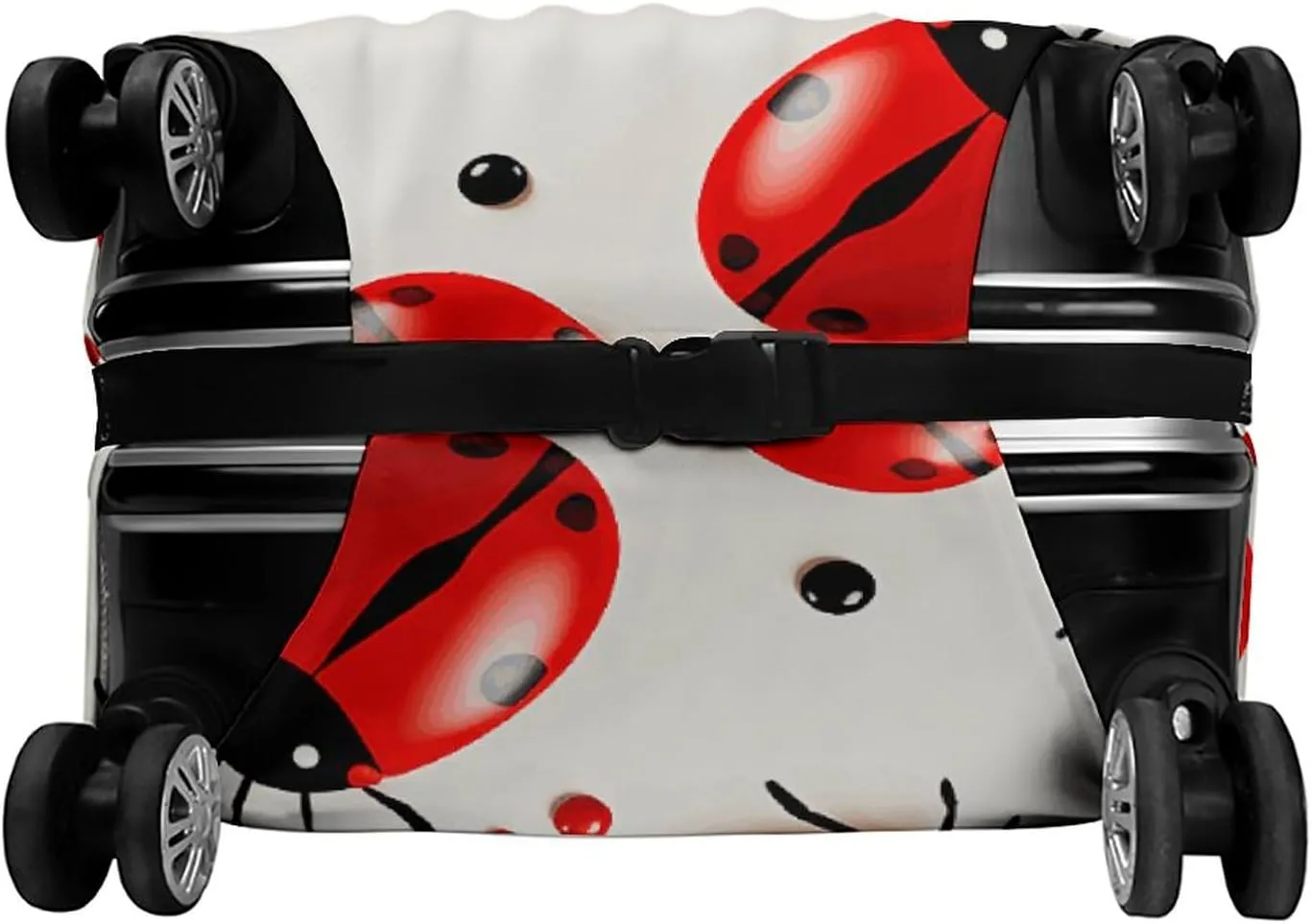 Suitcase Covers for Luggage Red Ladybug Fashion Luggage Cover Washable Protector Waterproof Suitcase Cover Anti-scratch Travel Suitcases Covers Case for 19-32 Inch Luggages M
