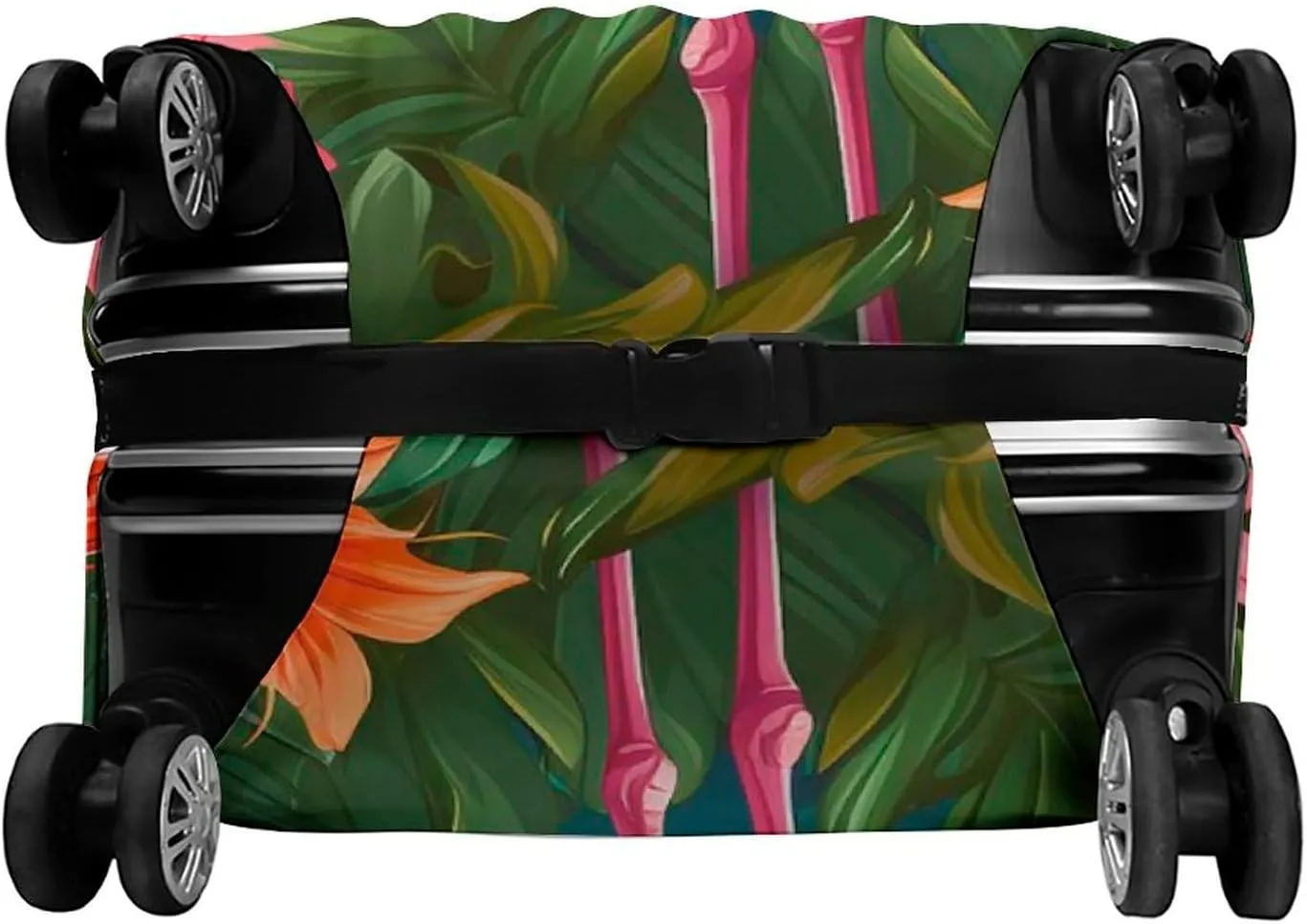 Suitcase Covers for Luggage Tropical Flamingo Fashion Luggage Cover Washable Protector Waterproof Suitcase Cover Anti-scratch Travel Suitcases Covers Case for 19-32 Inch Luggages S