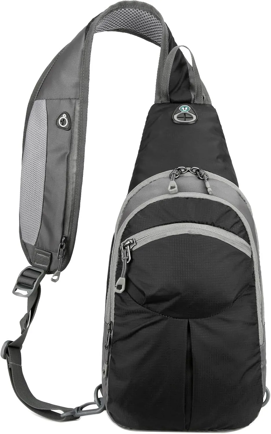 Super Lightweight Waterproof Nylon Chest Sling Bag Crossbody Daypack for Men Women 5L Sport Outdoor Travel Hiking