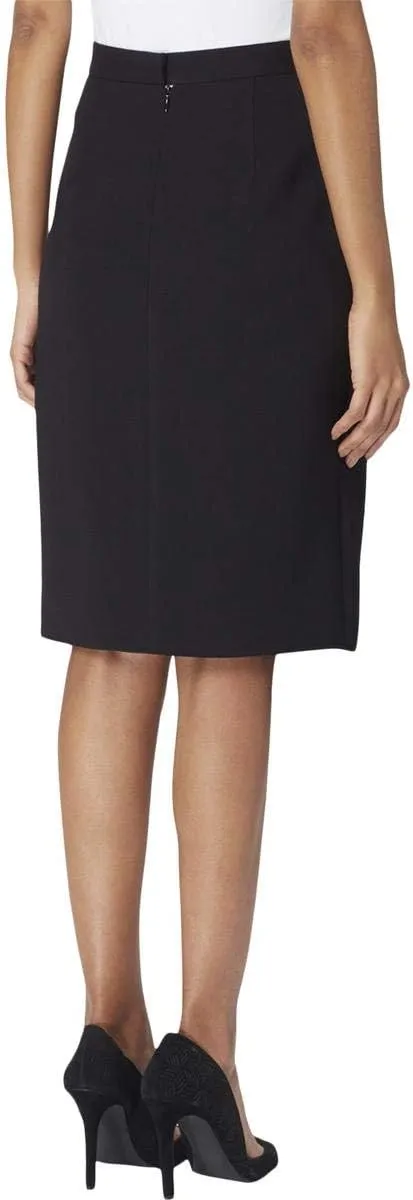 TAHARI Womens Faux Wrap Pencil Skirt