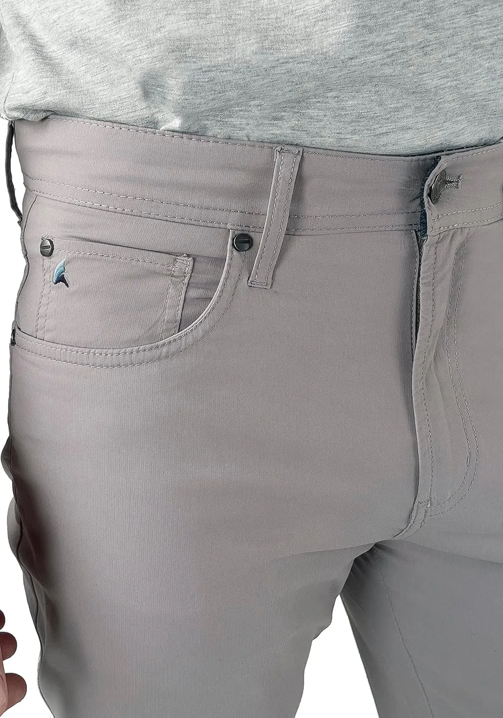 Tailor Vintage Airotec Athletic Fit Cotton/Nylon 5-Pocket Pants