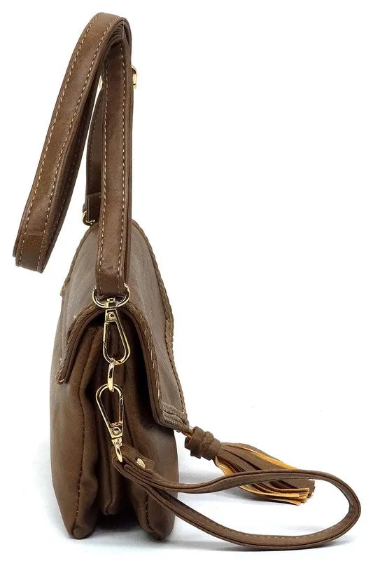 Tassel Flap Bag