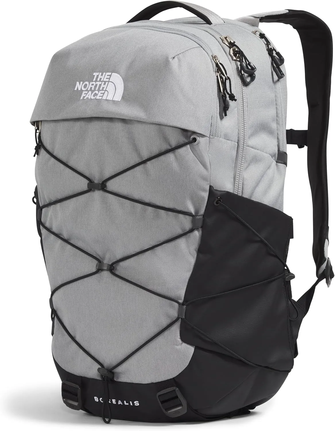 THE NORTH FACE Borealis Commuter Laptop Backpack, Meld Grey Dark Heather/TNF Black-NPF, One Size