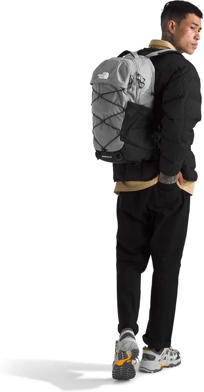 THE NORTH FACE Borealis Commuter Laptop Backpack, Meld Grey Dark Heather/TNF Black-NPF, One Size