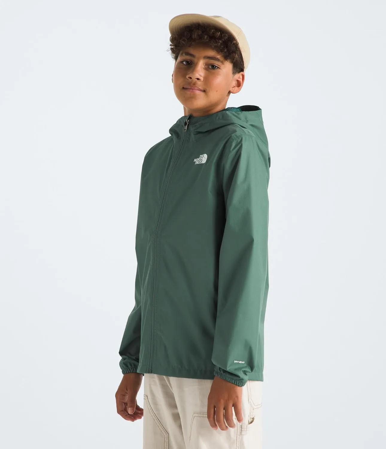 THE NORTH FACE Boys' Teen Zipline Rain Jacket (Little Big Kids)