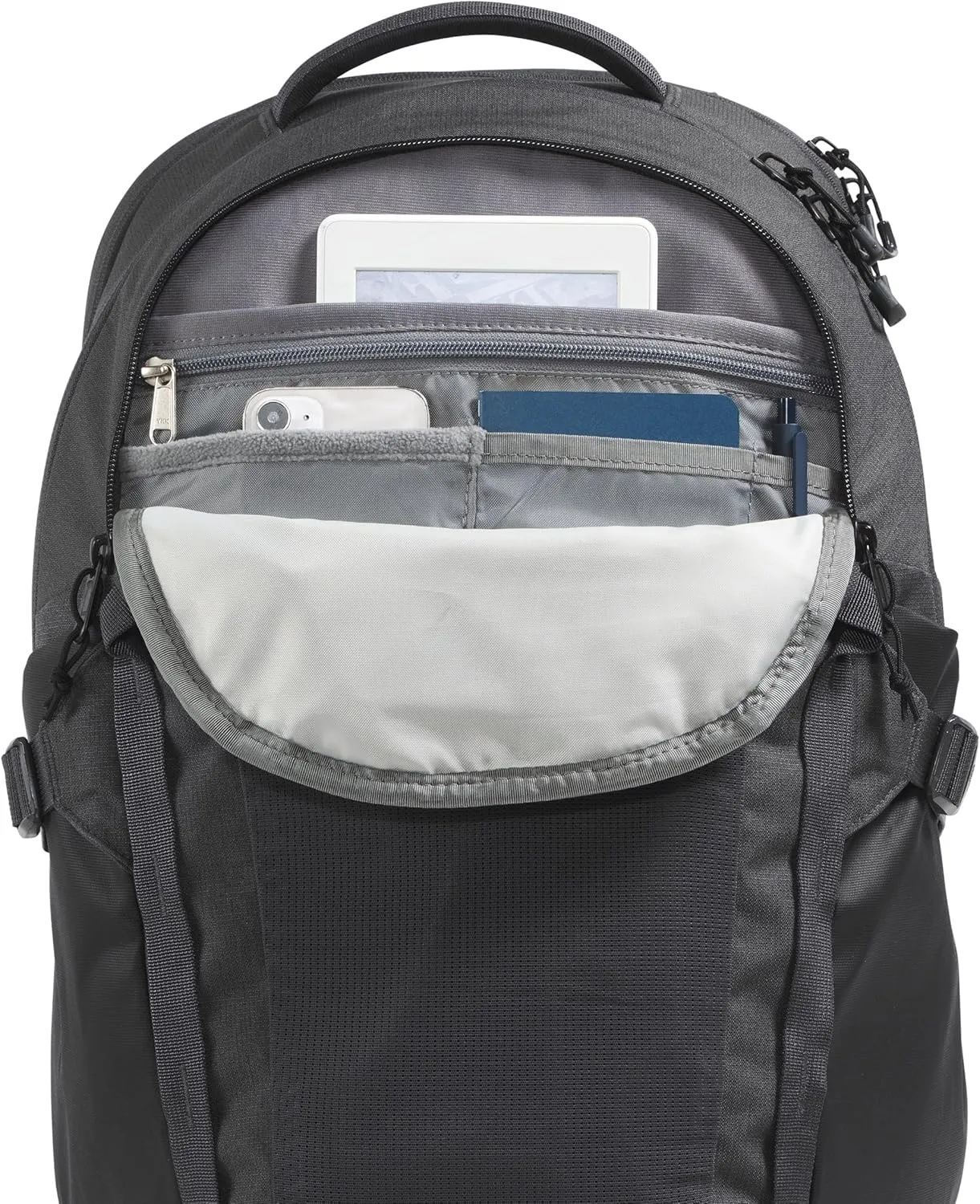 THE NORTH FACE Recon Everyday Laptop Backpack, Asphalt Grey Light Heather/TNF Black-NPF, One Size