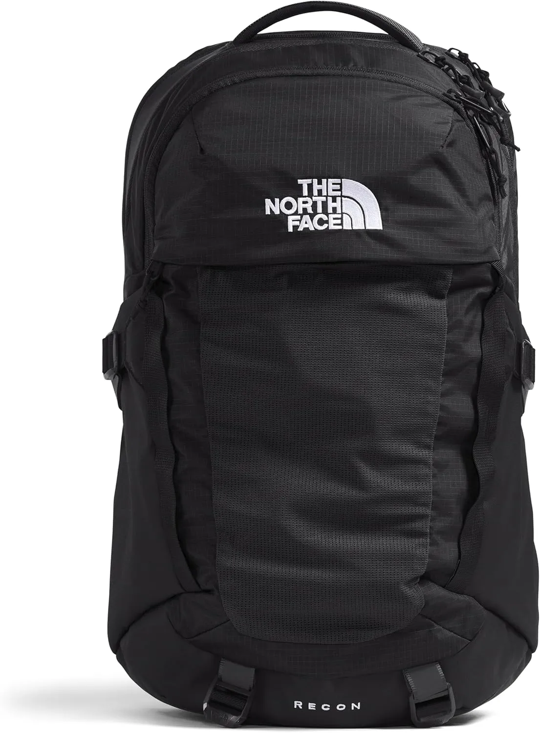 THE NORTH FACE Recon Everyday Laptop Backpack - PFAS Free, TNF Black/TNF Black-NPF, One Size