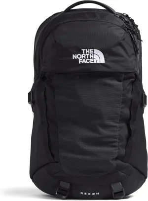 THE NORTH FACE Recon Everyday Laptop Backpack - PFAS Free, TNF Black/TNF Black-NPF, One Size