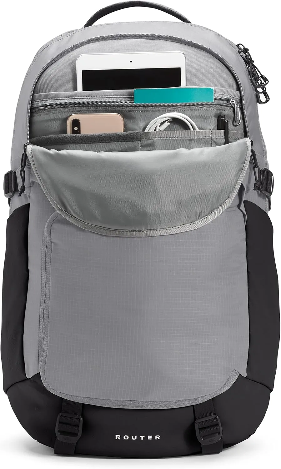 The North Face Unisex Router Meld Grey/TNF Black One Size One Size