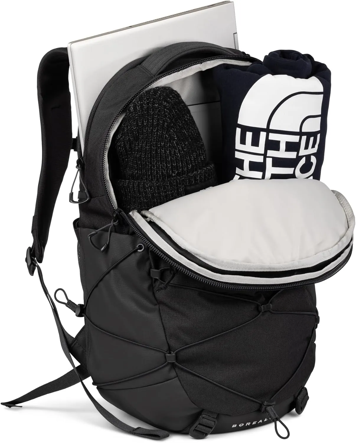 THE NORTH FACE Women's Borealis Commuter Laptop Backpack, TNF Dark Grey Heather, One Size