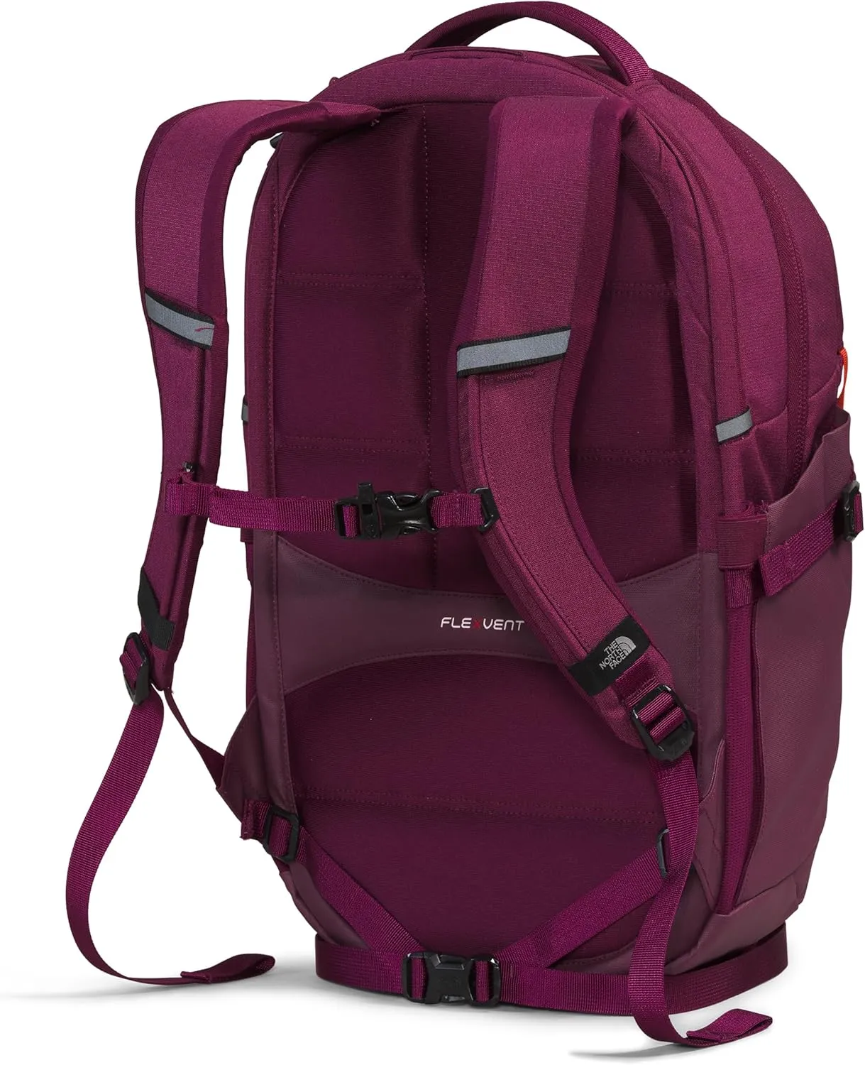 THE NORTH FACE Women's Recon Everyday Laptop Backpack, Boysenberry Light Heather/Fiery Red, One Size