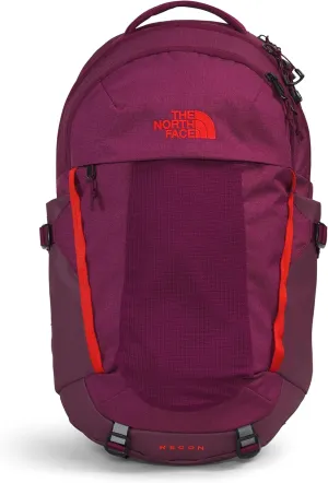 THE NORTH FACE Women's Recon Everyday Laptop Backpack, Boysenberry Light Heather/Fiery Red, One Size