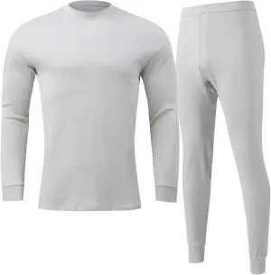 Thermal Underwear for Men Fleece Lined Long Johns Base Layer Fleece Lined Base Layer for Cold Weather