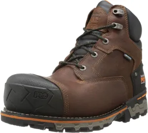 Timberland PRO Men's Boondock 6 Inch Composite Safety Toe Insulated Waterproof Industrial Work Boot