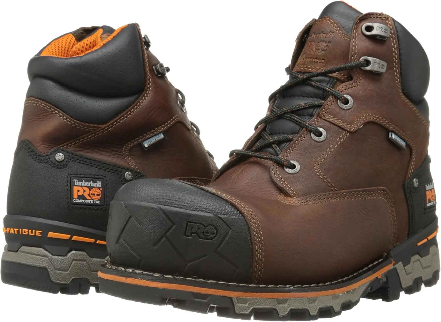 Timberland PRO Men's Boondock 6 Inch Composite Safety Toe Insulated Waterproof Industrial Work Boot