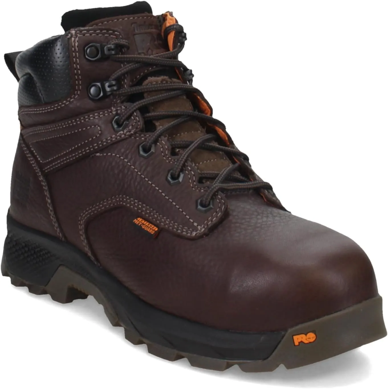 Timberland PRO Men's Titan EV 6" Composite Safety Toe Internal Metguard Industrial Work Boot, Brown, 13