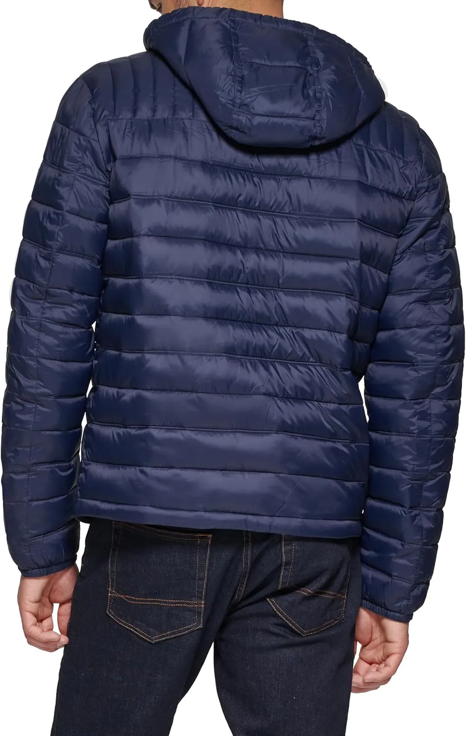 Tommy Hilfiger Men's Water Resistant Ultra Loft Filled Hooded Puffer Jacket