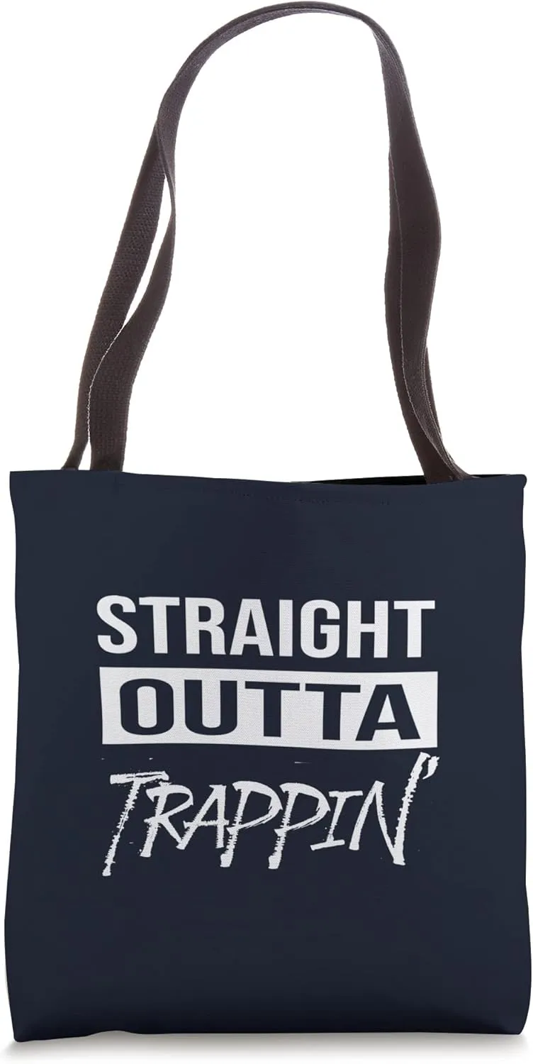 Trap house music gangsta trap straight outta trappin' Tote Bag