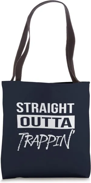 Trap house music gangsta trap straight outta trappin' Tote Bag
