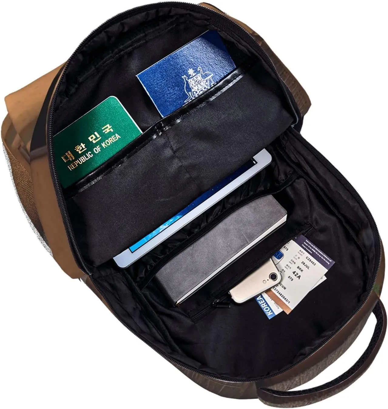 Travel Backpack for Women Carry on Backpack Traditional housing in ghana Lightweight Laptop Backpack for Men